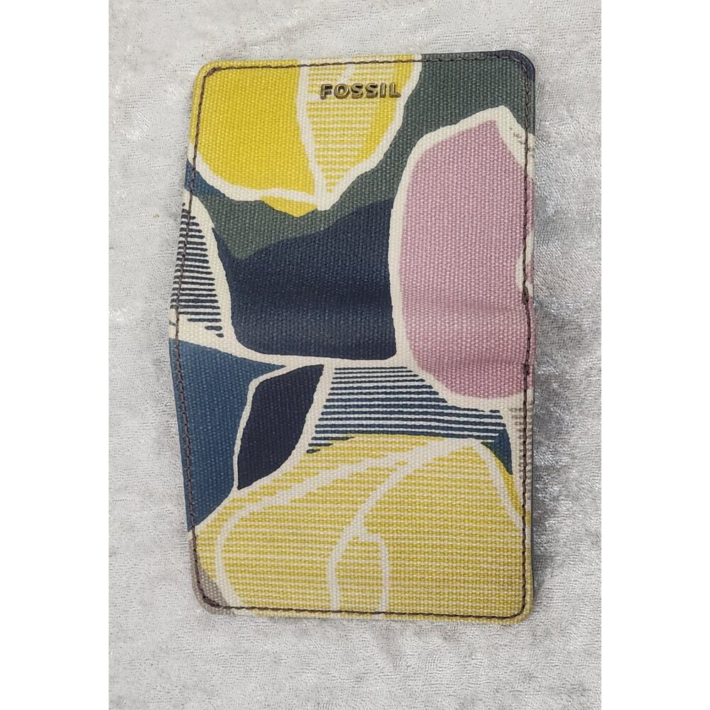FOSSIL Women Multicolor Bi Fold Wallet - Picture 3 of 6